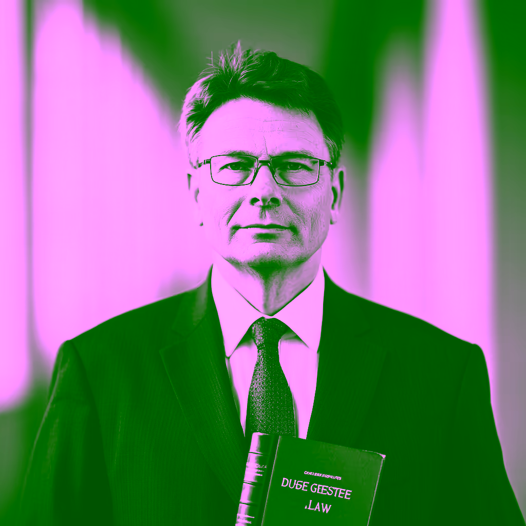 Attorney with book